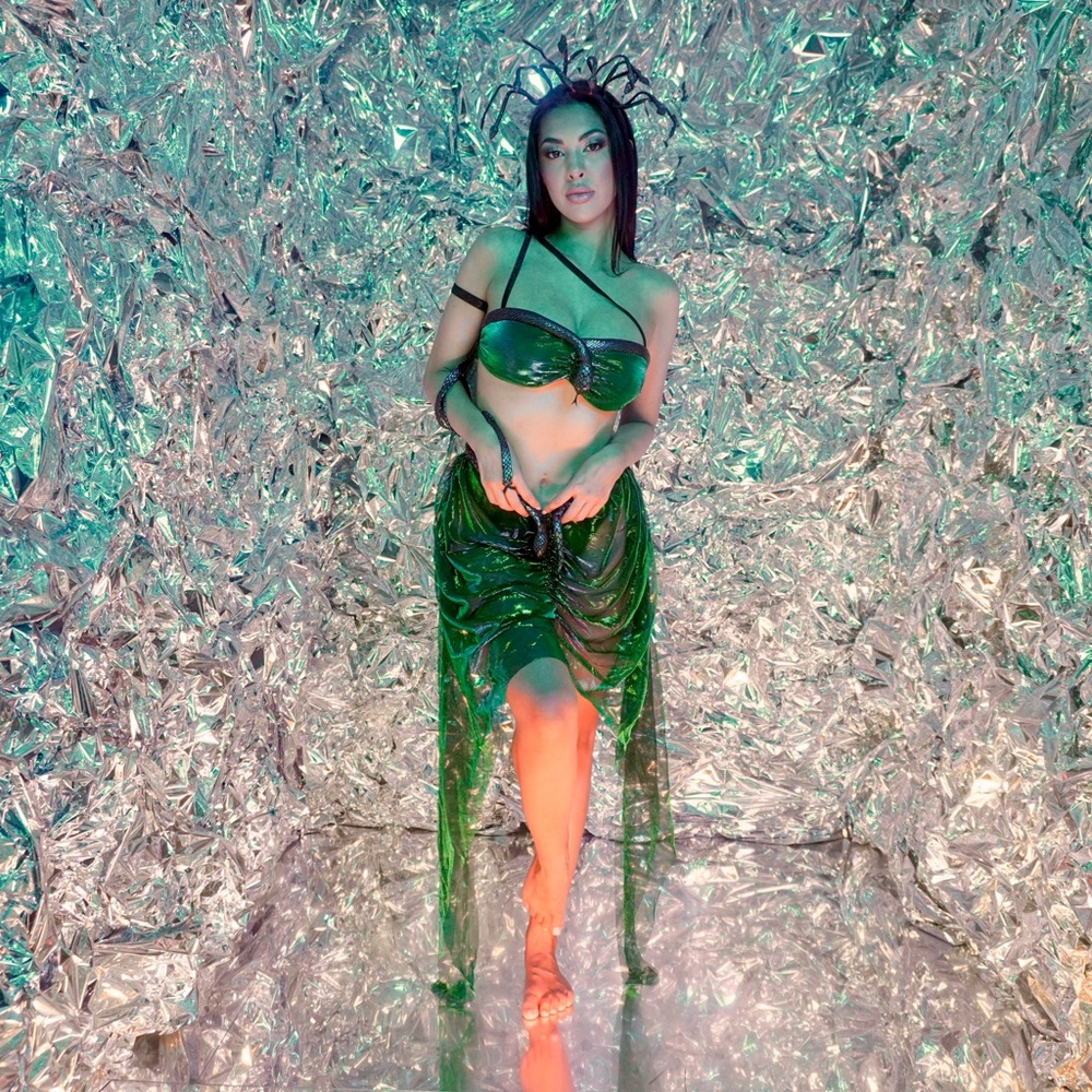 Stone Cold Goddess 4 Piece Costume